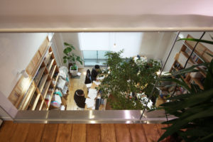 緑を囲む京都のオフィス「山本合同事務所」‐8‐1年点検