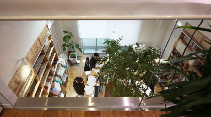緑を囲む京都のオフィス「山本合同事務所」‐8‐1年点検