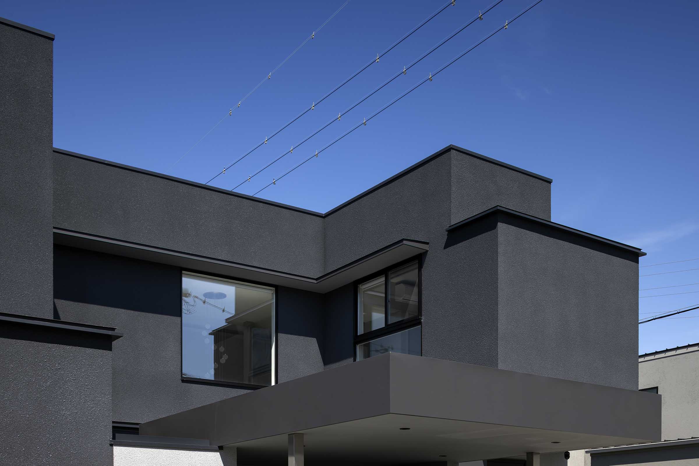 ホテルライクな家外観