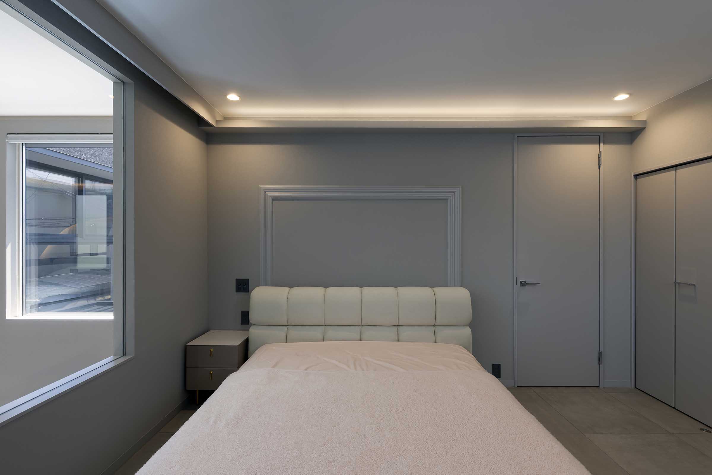 ホテルライクな家ベッドルーム